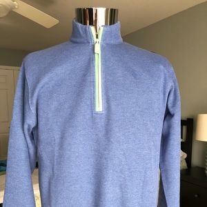 Johnny-O 1/4 zip cotton sully sweater